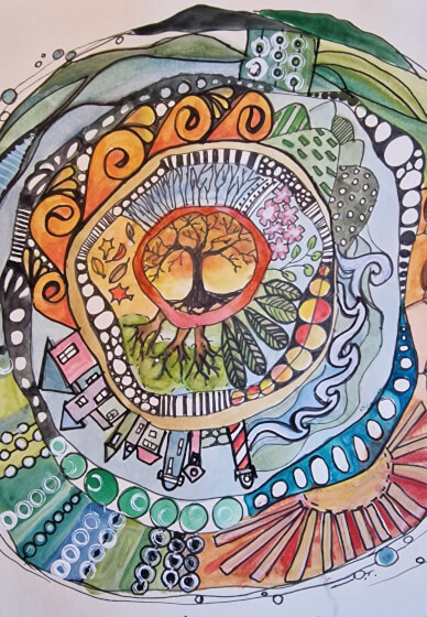 Monthly Art Journal Class