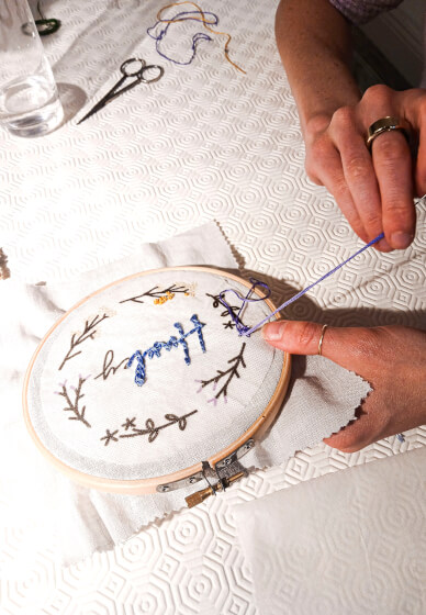 Monthly Hand Embroidery Club