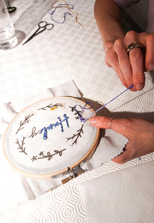 Monthly Hand Embroidery Club