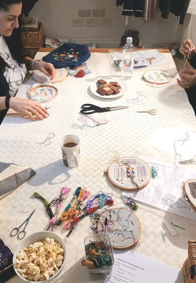 Monthly Hand Embroidery Club