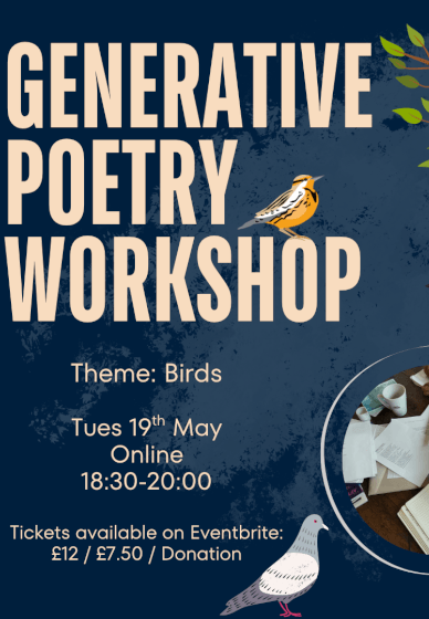 Monthly Poetry Workshop