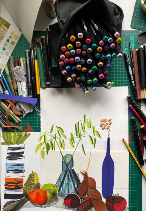 Monthly Still-life Drawing Class