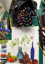 Monthly Still-life Drawing Class