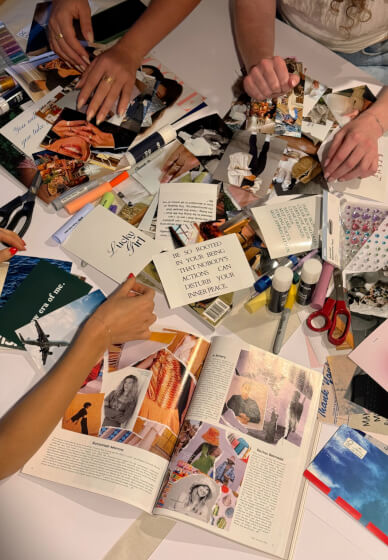 Moodboards and Matcha Workshop