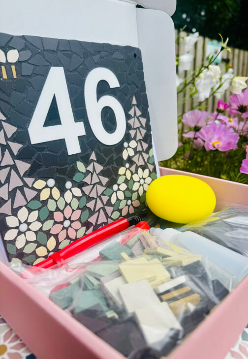Mosaic House Number Kit