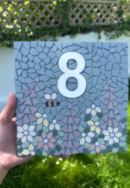 Mosaic House Number Kit