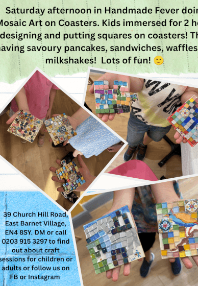 Mosaic Jar Workshop