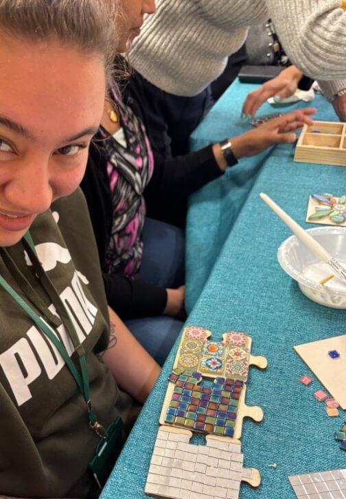 Mosaic Jar Workshop