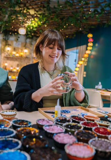 Mosaic Lamp Workshop