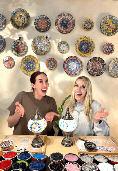 Mosaic Lamp Workshop