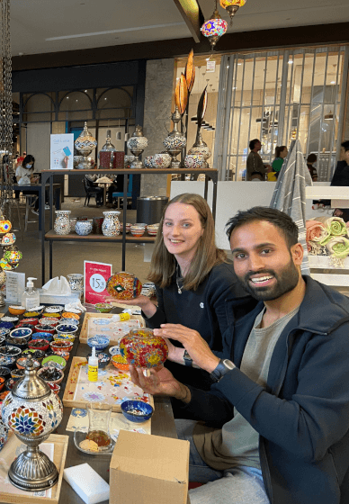 Mosaic Lamp Workshop