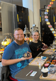 Mosaic Lamp Workshop