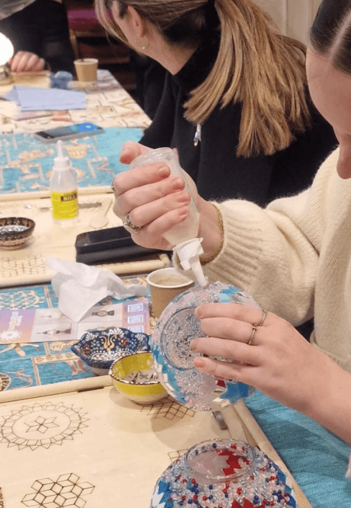 Mosaic Lamp Workshop