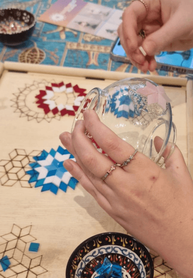 Mosaic Lamp Workshop