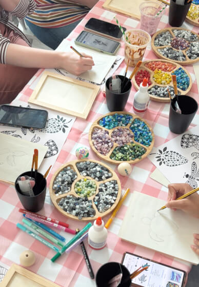 Mosaic Mirrors Workshop