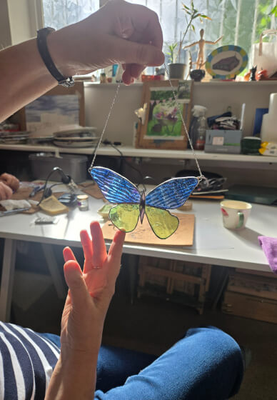 Mosaics and Stained Glass Weekly Workshop