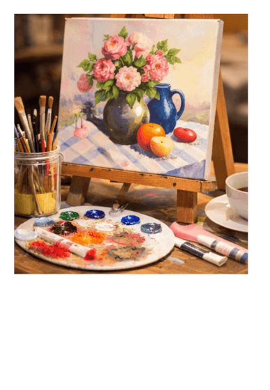 Mother's Day: Afternoon Tea and Still Life Painting Class