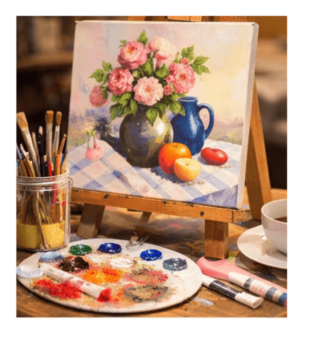 Mother's Day: Afternoon Tea and Still Life Painting Class