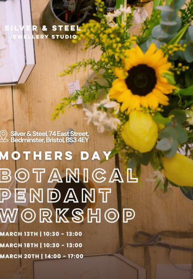 Mothers Day Botanical Pendant Workshop