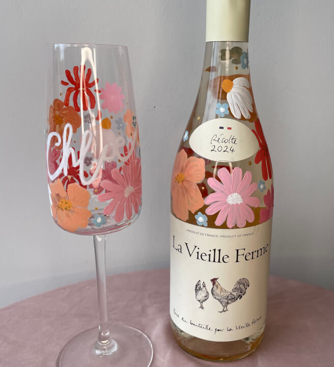 Mother's Day Glass and Bottle Painting Workshop