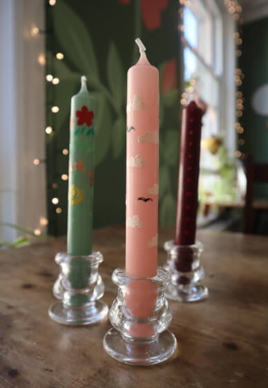 Mother's Day Weekend - Candle Painting with Afternoon Tea