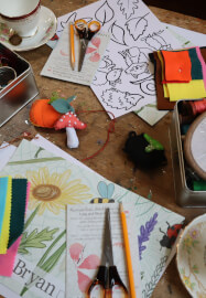 Mother's Day Weekend - Felt Decorating Experience with Cream Tea