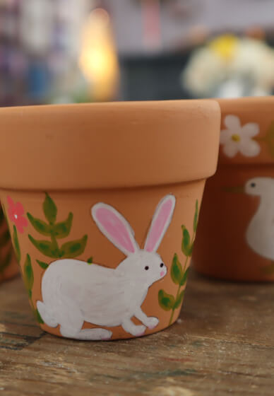 Mother's Day Weekend - Mini Plant Pot Painting Experience