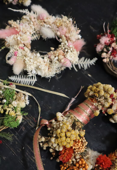 Mother's Day Weekend - Mini Wreath Making Experience
