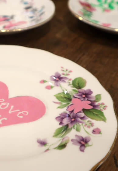 Mother's Day Weekend - Plate Painting Experience