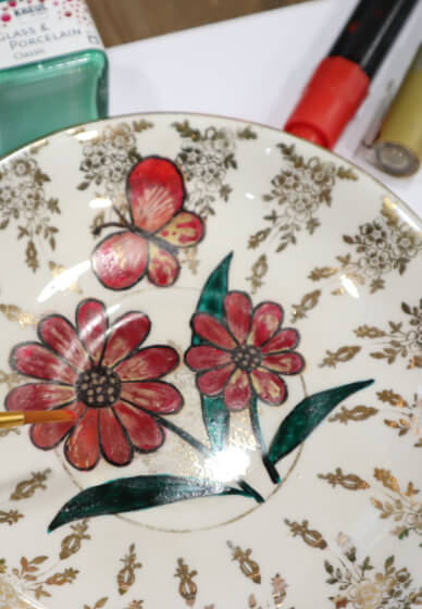 Mother's Day Weekend - Plate Painting Experience