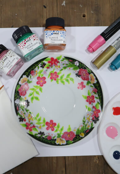 Mother's Day Weekend - Plate Painting Experience