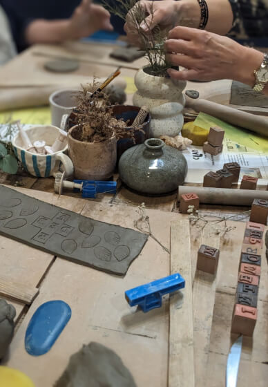 Mug Making Pottery Workshop