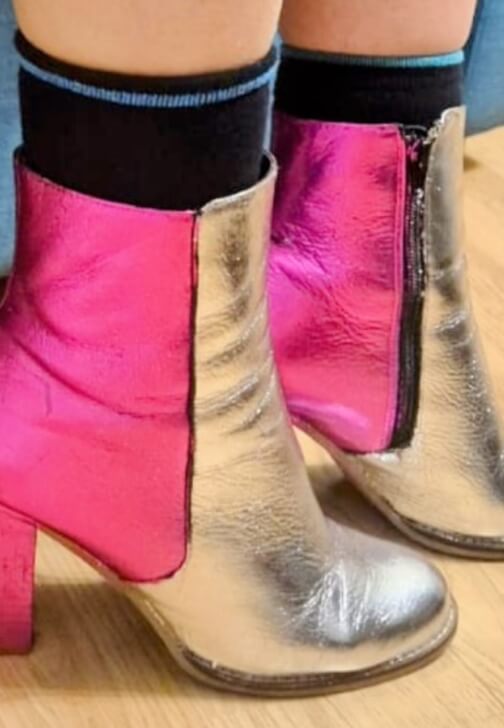 Multicolour Gilding Workshop: Shiny Boots