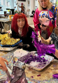 Multicolour Gilding Workshop: Shiny Boots