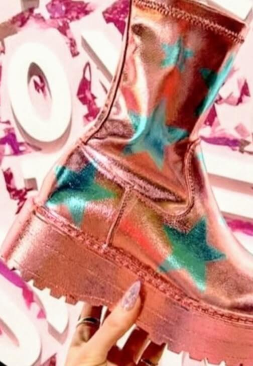 Multicolour Gilding Workshop: Shiny Boots