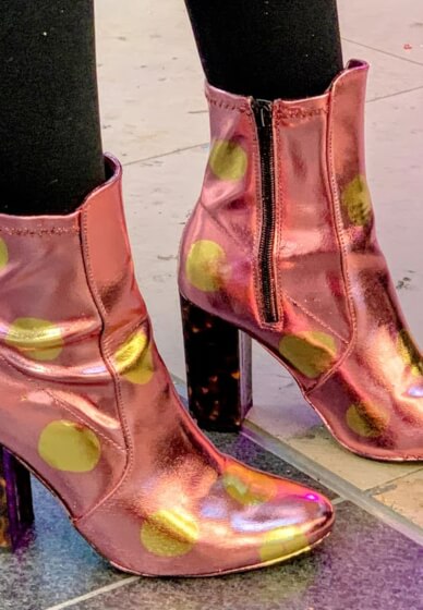 Multicolour Gilding Workshop: Shiny Boots