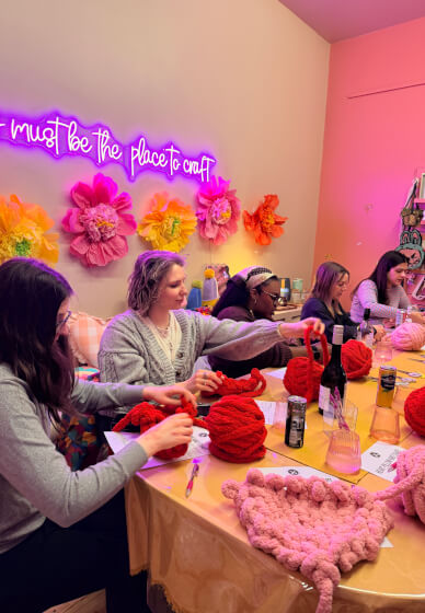 Mystery Sip and Craft Night Workshop