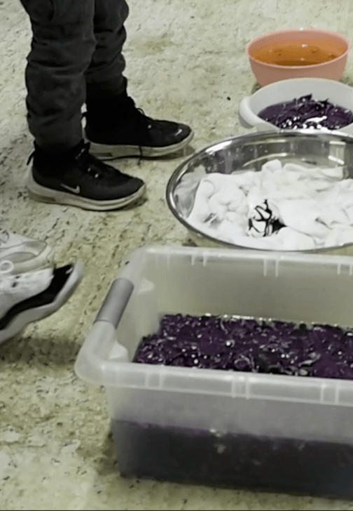 Natural and Hand Tie-Dyeing Workshop