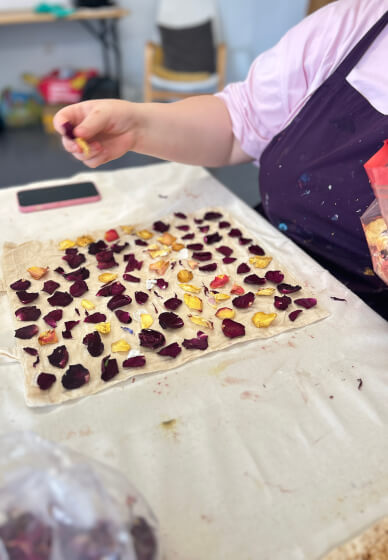 Natural Dye Workshop: Bundle Dyeing