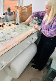 Natural Dyeing Workshop: Long Silk Scarf