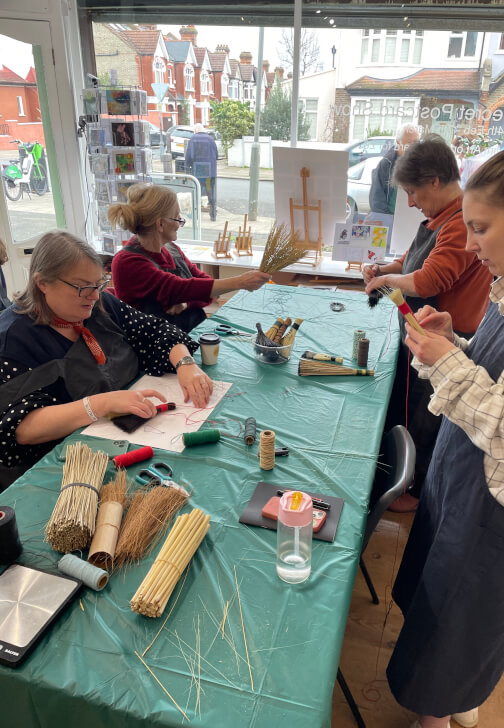 Natural Fibre Brush Making Workshop