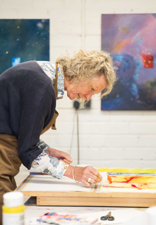 Nature Inspired Abstract Painting Class