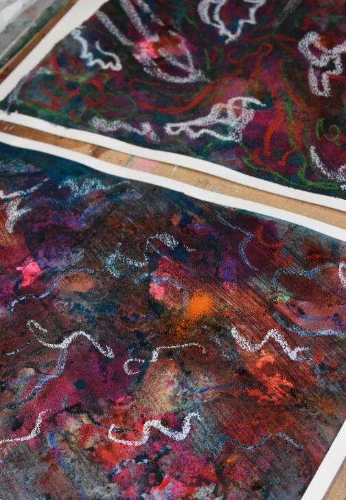 Nature Inspired Abstract Painting Class