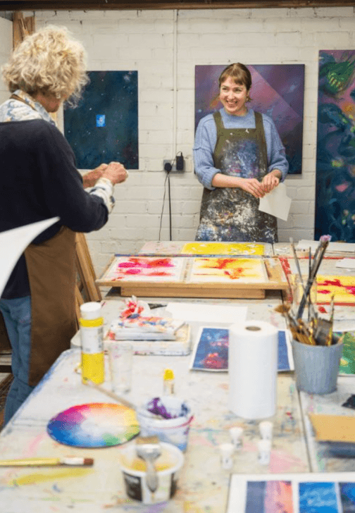 Nature Inspired Abstract Painting Class