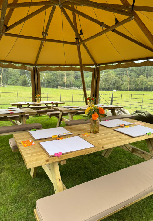 Nature Inspired Creative Retreat Day in a Tipi