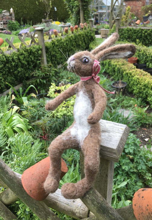 Needle Felted Hare Workshop