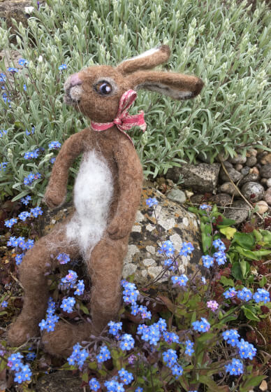 Needle Felted Hare Workshop