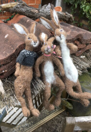 Needle Felted Hare Workshop