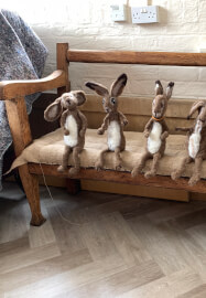 Needle Felted Hare Workshop