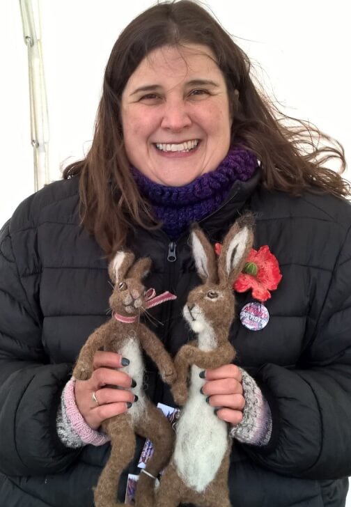 Needle Felted Hare Workshop